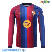 Camisa de time de futebol Barcelona Replicas 1º Equipamento 2026-27 Manga Comprida